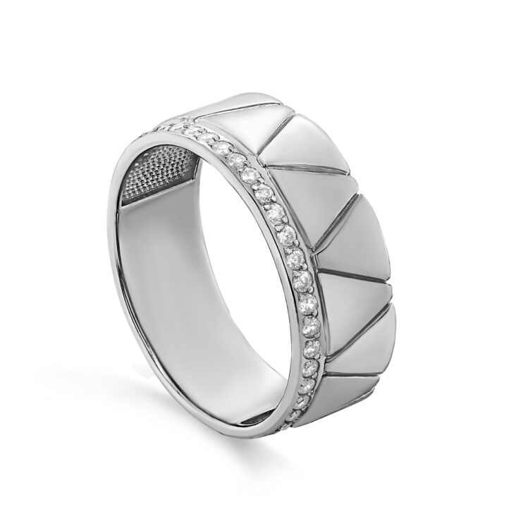 Кольцо, серебро, фианит, 11-591-7900
